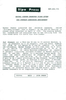 Singer Rod Stewart together with his wife Rachel Hunter at the MIP-TV festival in Cannes. - Vintage Photograph