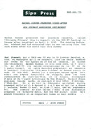 Singer Rod Stewart together with his wife Rachel Hunter at the MIP-TV festival in Cannes. - Vintage Photograph