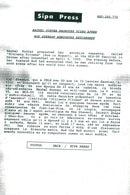 Singer Rod Stewart together with his wife Rachel Hunter at the MIP-TV festival in Cannes. - Vintage Photograph