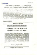 Charlotte Casiraghi at a jump competition in Lummen - Vintage Photograph