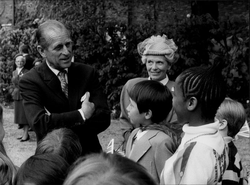 Elizabeth II and Prince Philips State Visit in Sweden - Vintage Photograph