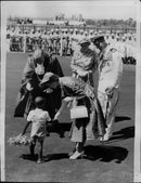The Princess Elizabeth of England is in Nairobi with the Duke of Edinburgh - Vintage Photograph