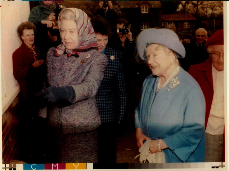 Queen Elizabeth II and Queen of the Sandringham Women&