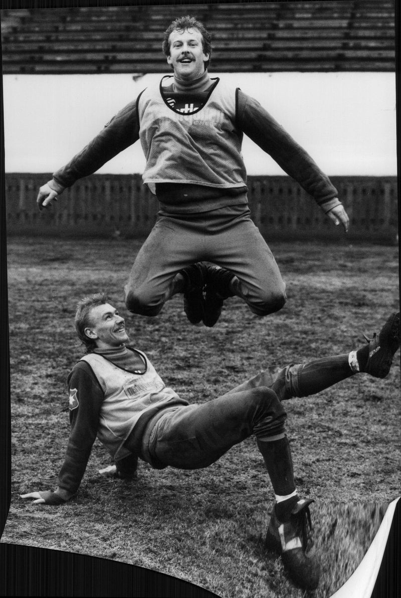 Glenn Martindahl and Janne HellstrÃ¶m - Vintage Photograph