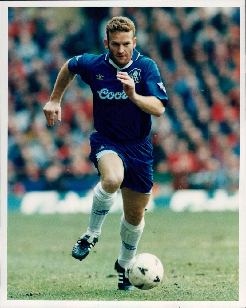 Erland Johnsen, football player Chelsea FC - Vintage Photograph