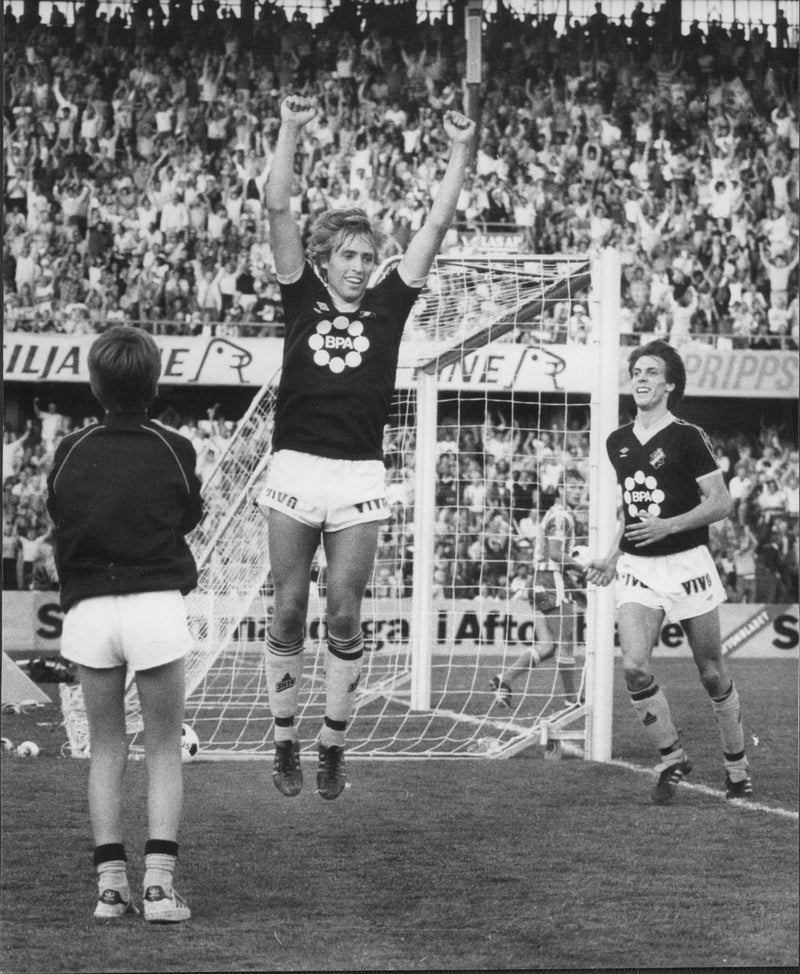 BjÃ¶rn &quot;Butta&quot; Johansson, football player AIK - Vintage Photograph