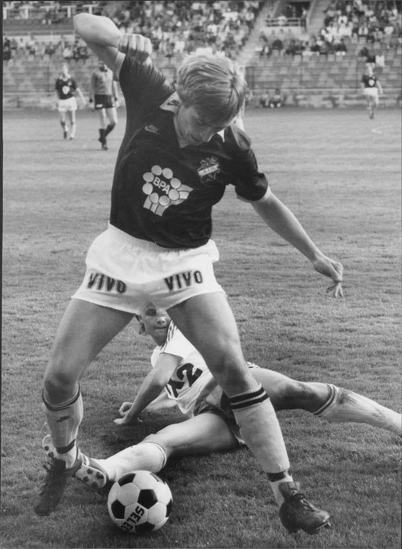 BjÃ¶rn &quot;Butta&quot; Johansson, football player AIK - Vintage Photograph