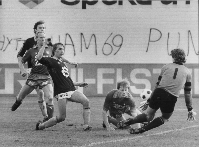 BjÃ¶rn &quot;Butta&quot; Johansson, football player AIK - Vintage Photograph