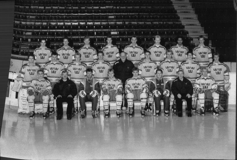 Ice Hockey JVM Team 1988 - Vintage Photograph
