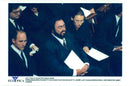 Luciano Pavarotti and girlfriend at Princess Diana&