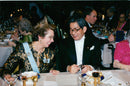 Princess Christina and Kenzaburo Oe, winner of the Nobel Prize in Literature, enjoyed each other&