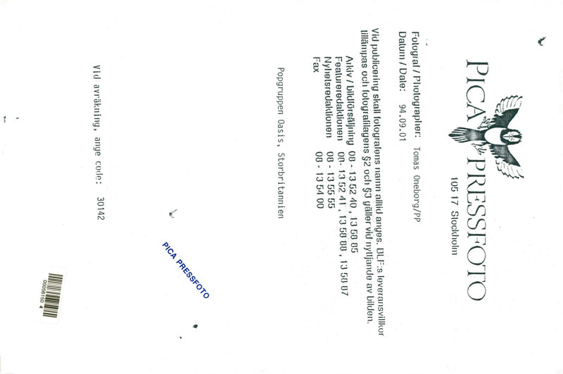 The Oasis Rock Group enjoys a nice drink on the terrace. - Vintage Photograph