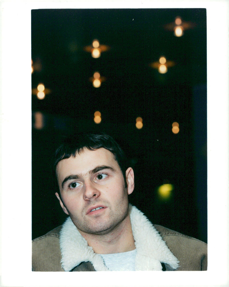 Rock group Oasis member, Liam Gallanger. - Vintage Photograph