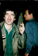 Noel Gallanger under the rock band Oasis gig in central Paris. - Vintage Photograph