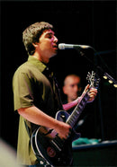 Rock group Oasis member, Noel Gallanger, rock the stage during the group&