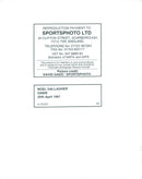 Rock group Oasis member, Noel Gallanger. - Vintage Photograph