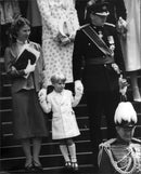 The Duke and Duchess of Gloucester leaves the St. Paul&