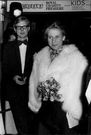 The Duke and Duke of Gloucester arrive at the Casino Cinerame Theater to host a charity show - Vintage Photograph
