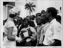 Princess Alexandra represented Queen Elizabeth when Nigeria became independent. - Vintage Photograph