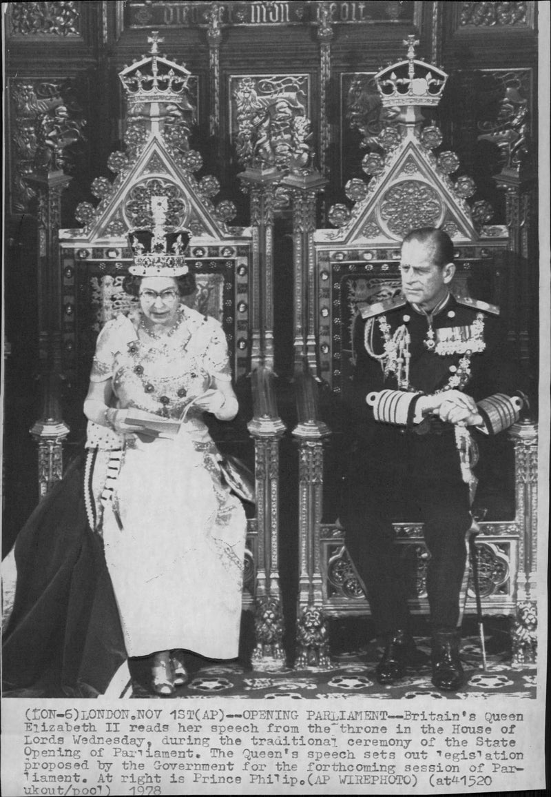 Queen Elizabeth II and Prince Philip at Queen&