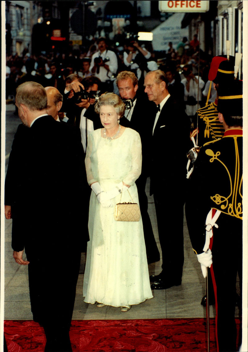 Queen Elizabeth II and Prince Philip - Vintage Photograph