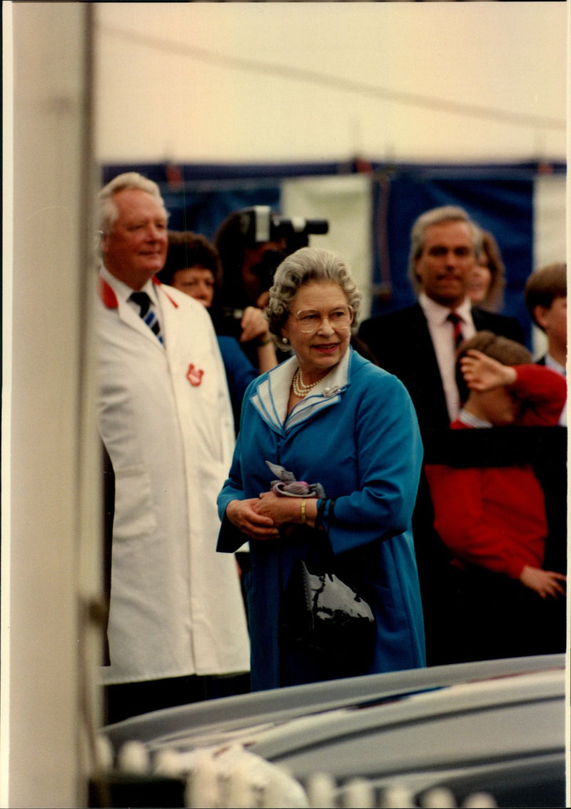 Queen Elizabeth II and Prince Philip - Vintage Photograph