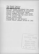 Queen Elizabeth, Queen Mother, Photographed during Traditional Family Vacation in Scrabster - Vintage Photograph