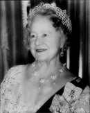 Queen Elizabeth, Queen Mother, celebrates her 80th birthday - Vintage Photograph