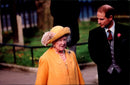 Queen Elizabeth, Queen Mother, Serena Stanhope and Viscount Linley&