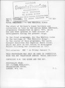 Queen Elizabeth II with &quot;Imperial State Crown&quot; - Vintage Photograph