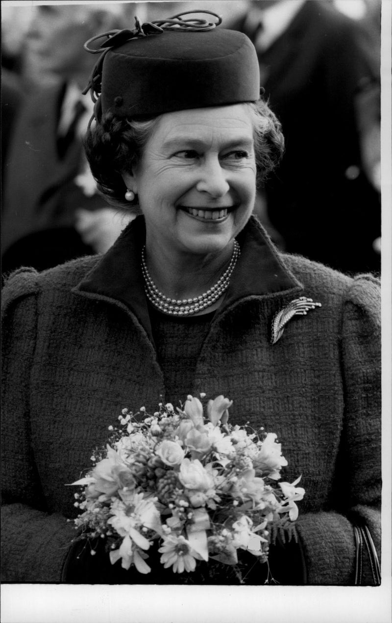 Queen Elizabeth II visits Wigan - Vintage Photograph