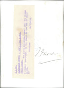 Manuel Santana congratulates the winner, F. Stolle from Australia, to win in the semi-finals of the Wimbledon Open. - Vintage Photograph