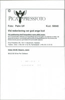 Action image on Per Elofsson, taken less than 30 km classically. - Vintage Photograph