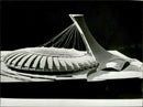 Model of the Olympic Stadium - Olympic Games in Montreal 1976 - Vintage Photograph