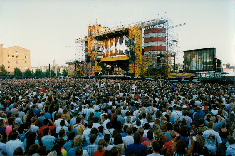The Rolling Stones in Gothenburg - Vintage Photograph
