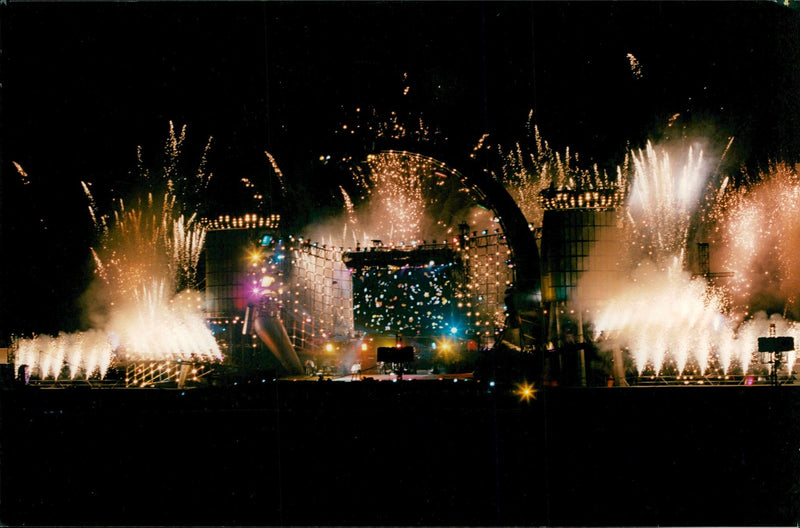 The Rolling Stones concert at Longchamp - Vintage Photograph