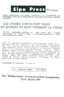 Audience at The Rolling Stones concert at Longchamp - Vintage Photograph