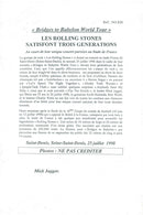 Mick Jagger during The Rolling Stones concert at Stade de France - Vintage Photograph