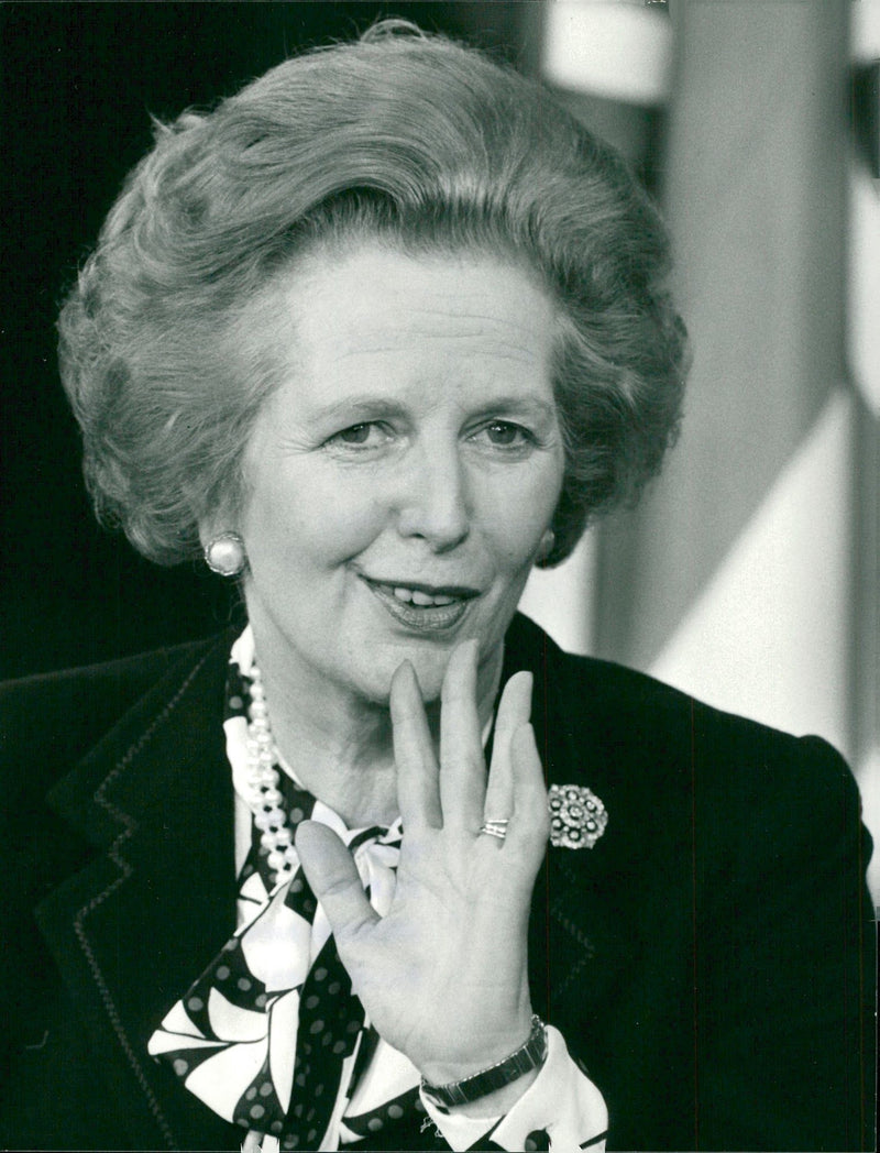Margaret Thatcher, Prime Minister - Vintage Photograph