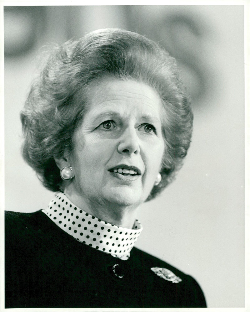 Margaret Thatcher, Prime Minister - Vintage Photograph