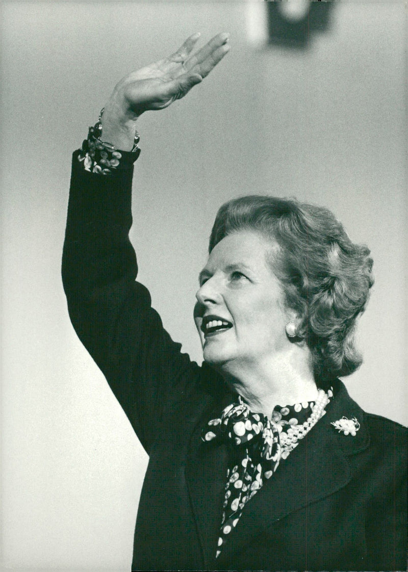 Margaret Thatcher, Politician - Vintage Photograph