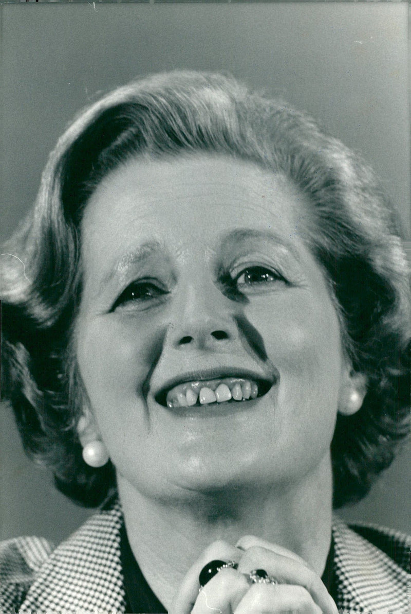 Margaret Thatcher, politician - Vintage Photograph