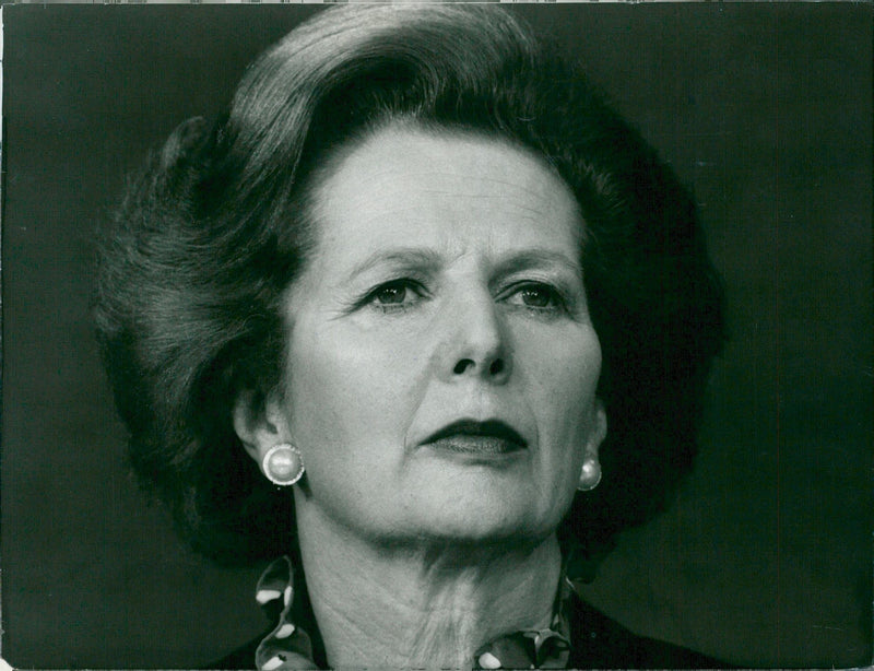 Margaret Thatcher, politician - Vintage Photograph