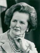Margaret Thatcher, politician - Vintage Photograph