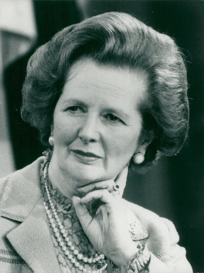 Margaret Thatcher, politician - Vintage Photograph