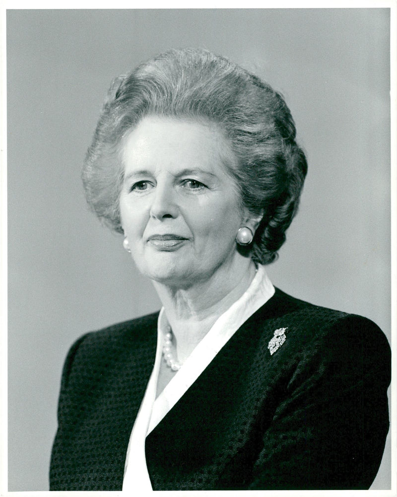 Margaret Thatcher, Prime Minister - Vintage Photograph