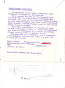 Margaret Thatcher, politician - Vintage Photograph