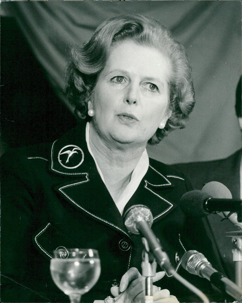 Margaret Thatcher, politician - Vintage Photograph