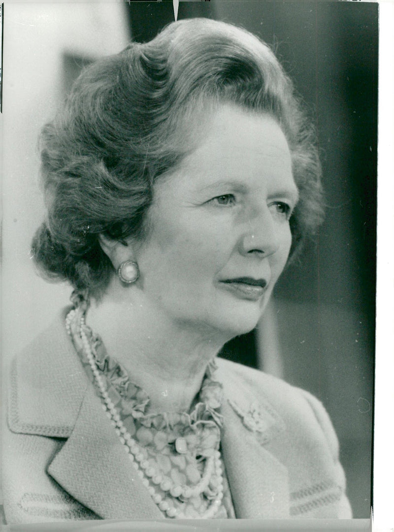 Margaret Thatcher, politician - Vintage Photograph