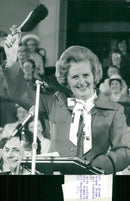 Margaret Thatcher, politician - Vintage Photograph
